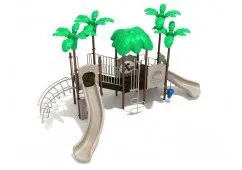 Rockville Slide and Climbers Play Set