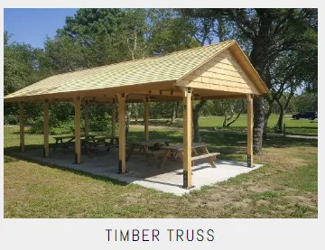 Commercial Timber Truss Shelters